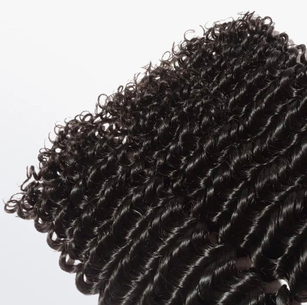 Deep Curly Brazilian 100% Virgin Hair Bundles 10-30''