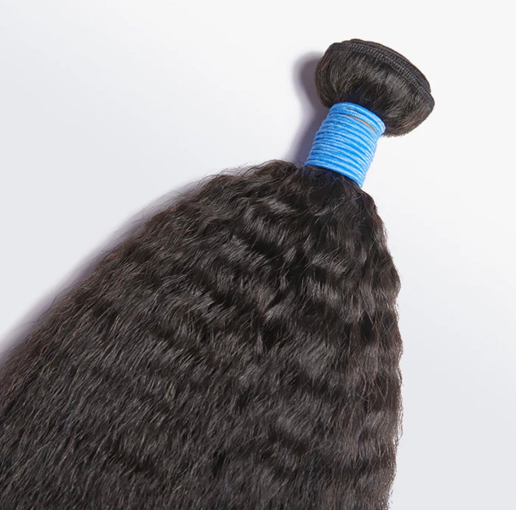 Kinky Straight Brazilian 100% Virgin Hair Bundles 10-26''