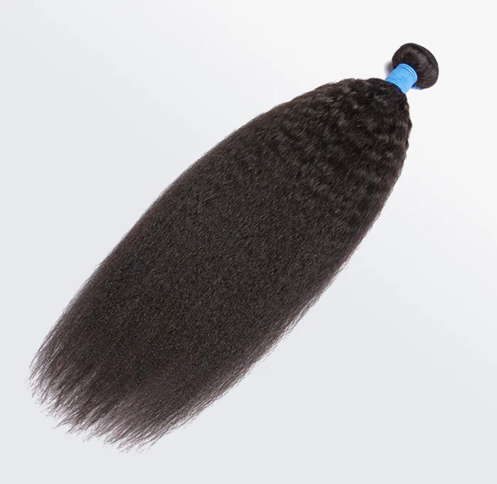 Kinky Straight Brazilian 100% Virgin Hair Bundles 10-26''