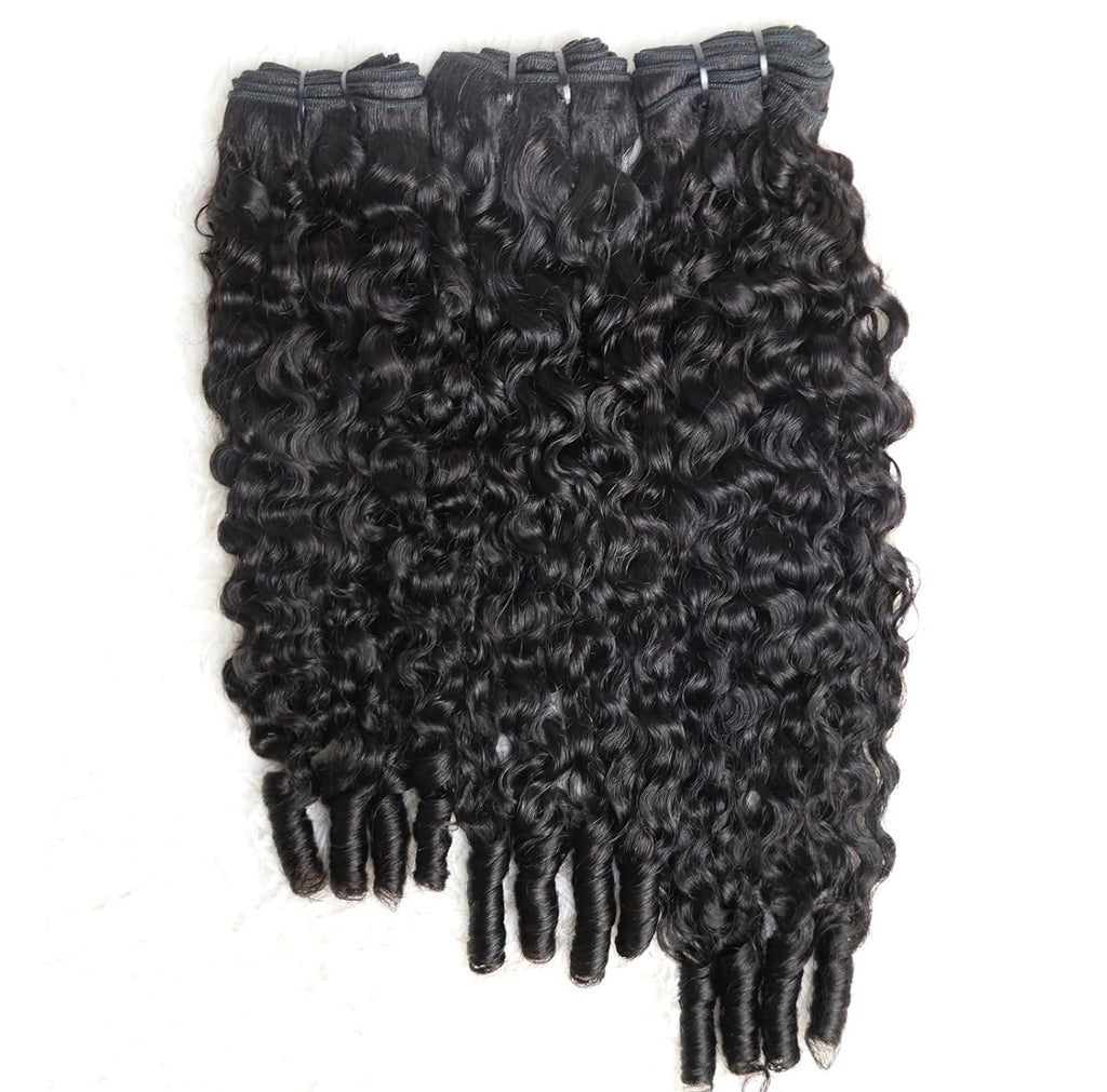 Burmese Curly Brazilian 100% Virgin Hair Bundles 14-28''
