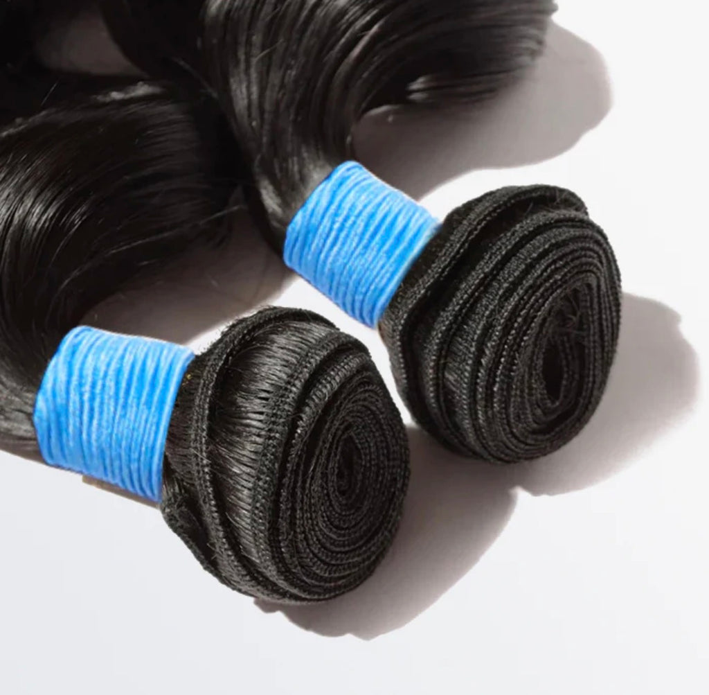 Loose Wave Brazilian 100% Virgin Hair Bundles 10-30''