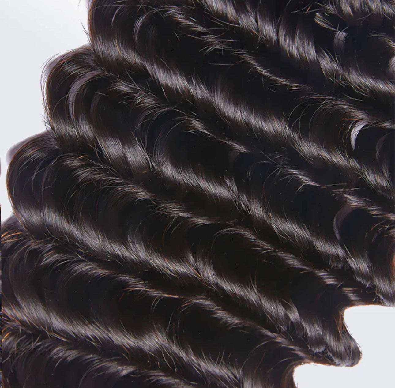 Deep Wave Brazilian 100% Virgin Hair Bundles 10-30''
