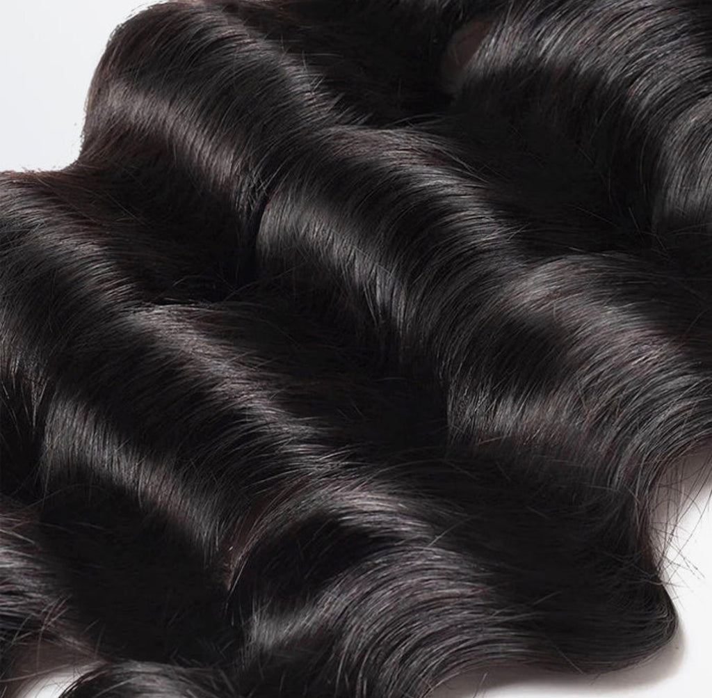 Loose Deep Brazilian 100% Virgin Hair Bundles 14-26''