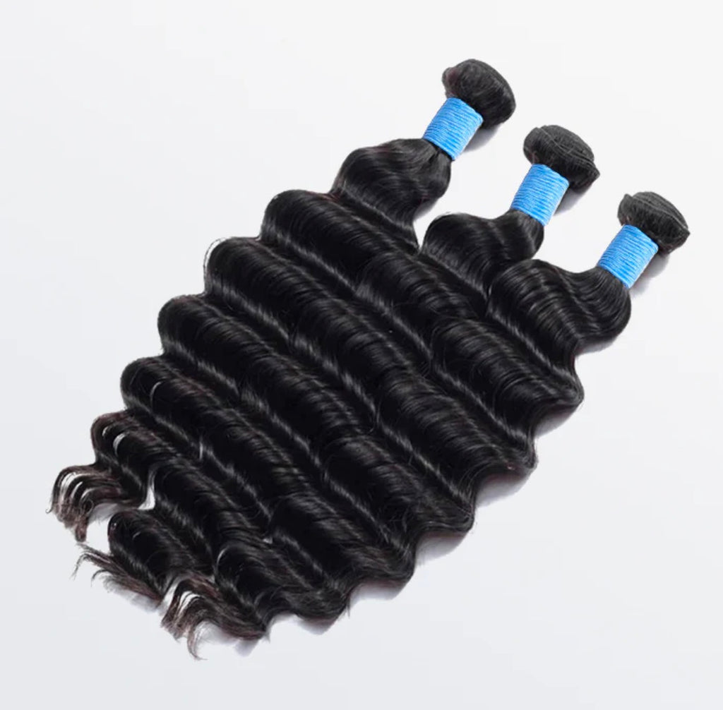 Loose Deep Brazilian 100% Virgin Hair Bundles 14-26''