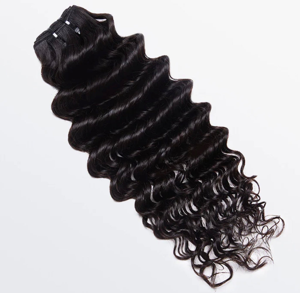 Raw Vietnam Hair Bundles Deep Wave 14-26''