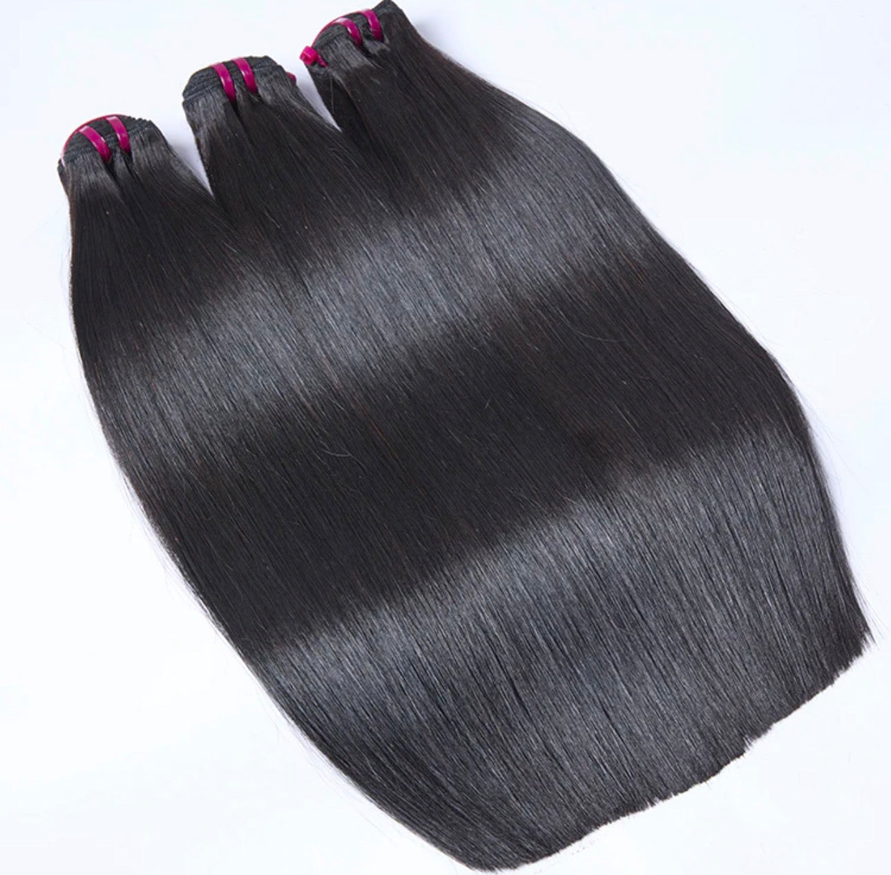 Raw Cambodian Bone Straight Hair Bundles 16-24''