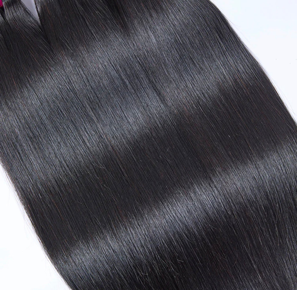 Raw Cambodian Bone Straight Hair Bundles 16-24''