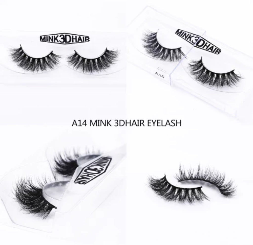 3D Mink Eye Lashes A14