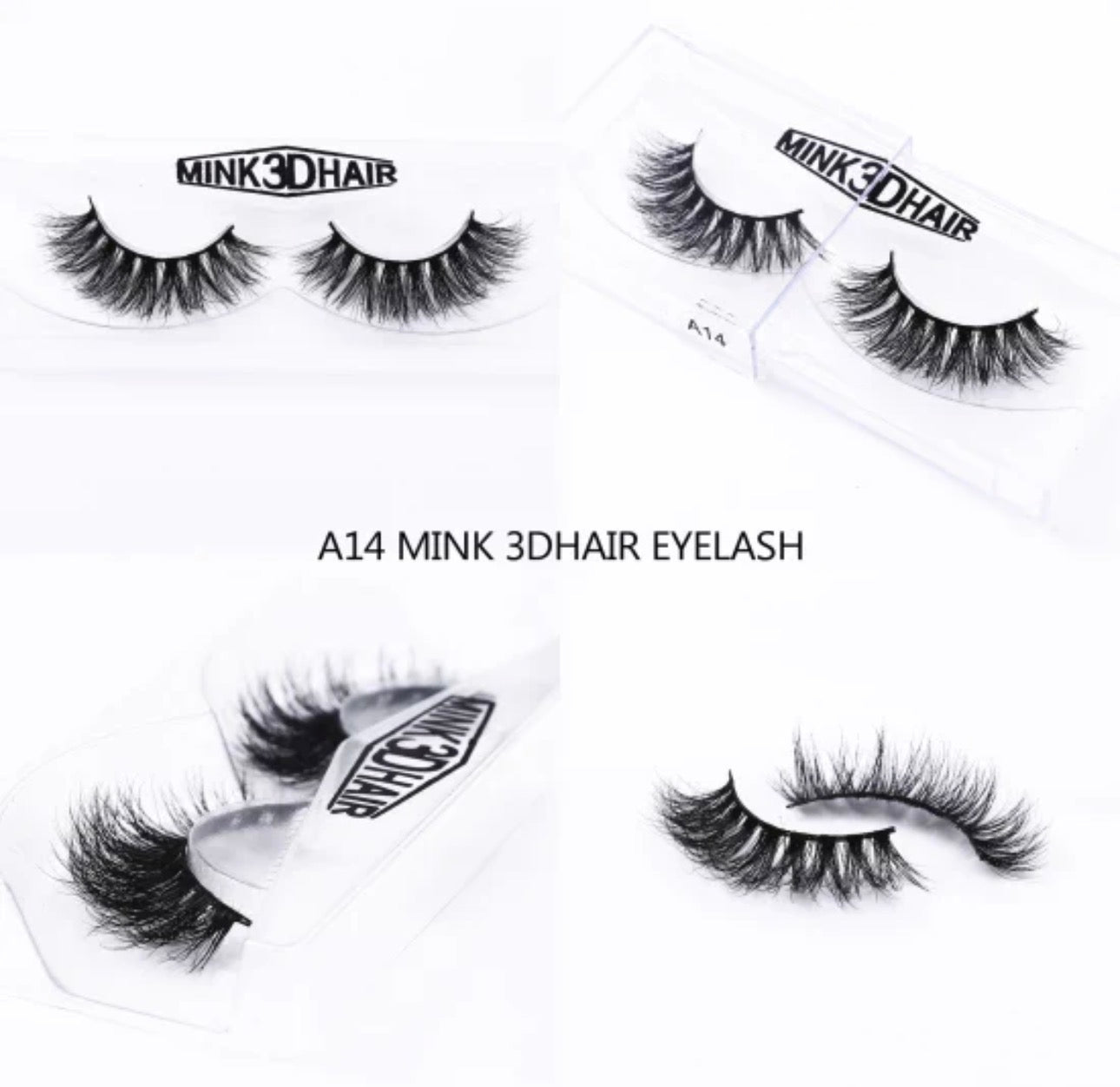 3D Mink Eye Lashes A14