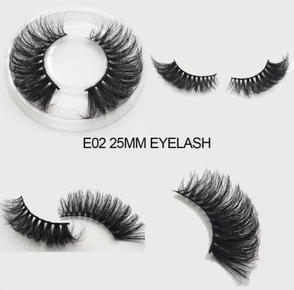 25MM Eyelashes E02