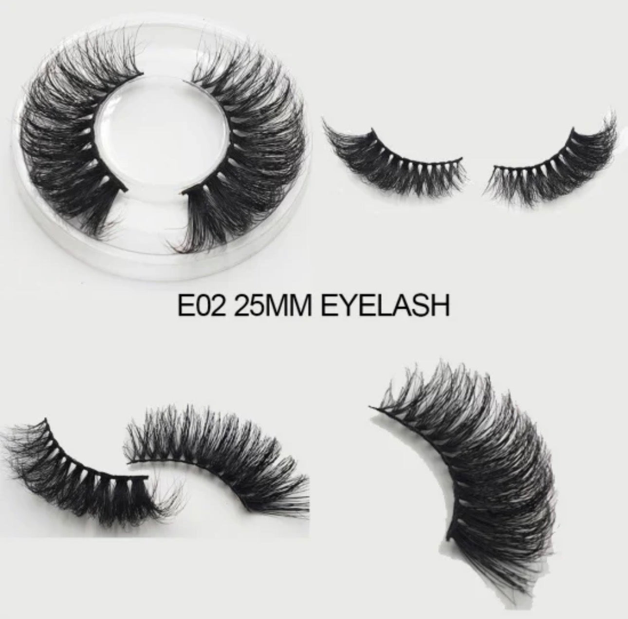 25MM Eyelashes E02