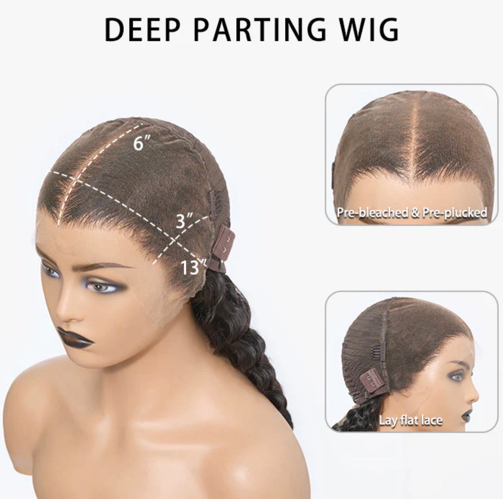 200% Density HD 13x6 PartingMax Full Frontal Lace Wig Body Wave