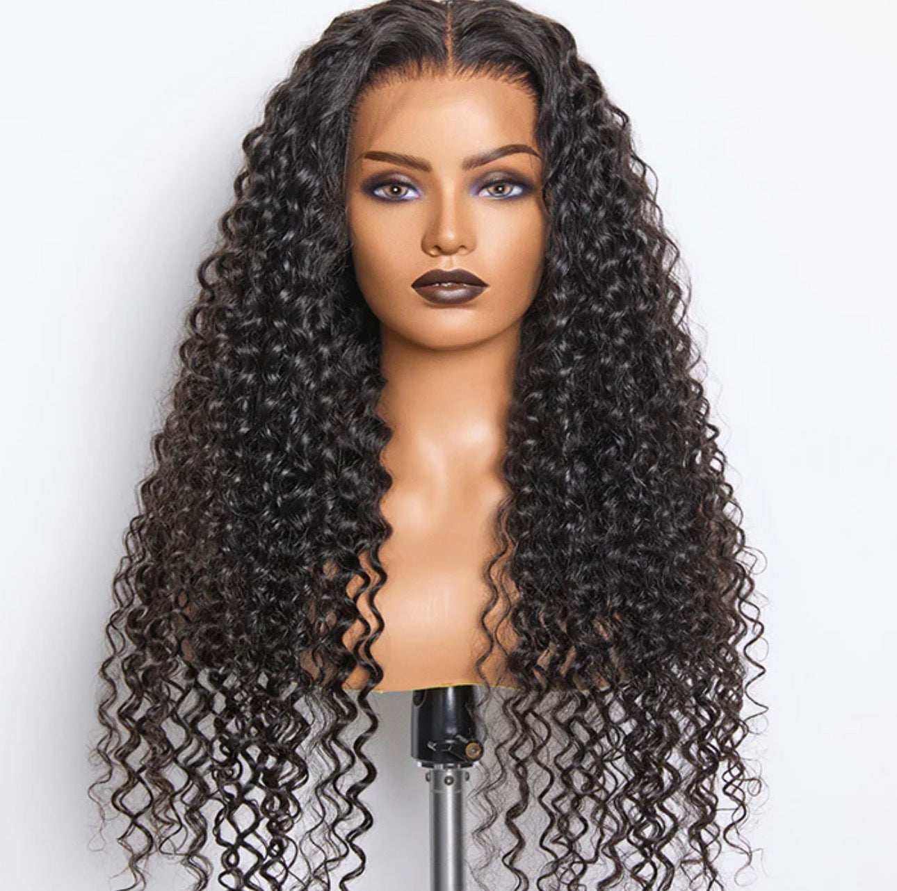 200% Density 13x4 Full Frontal Lace Wig Deep Wave
