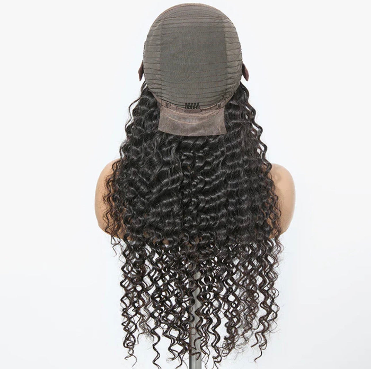 200% Density 13x4 Full Frontal Lace Wig Deep Wave