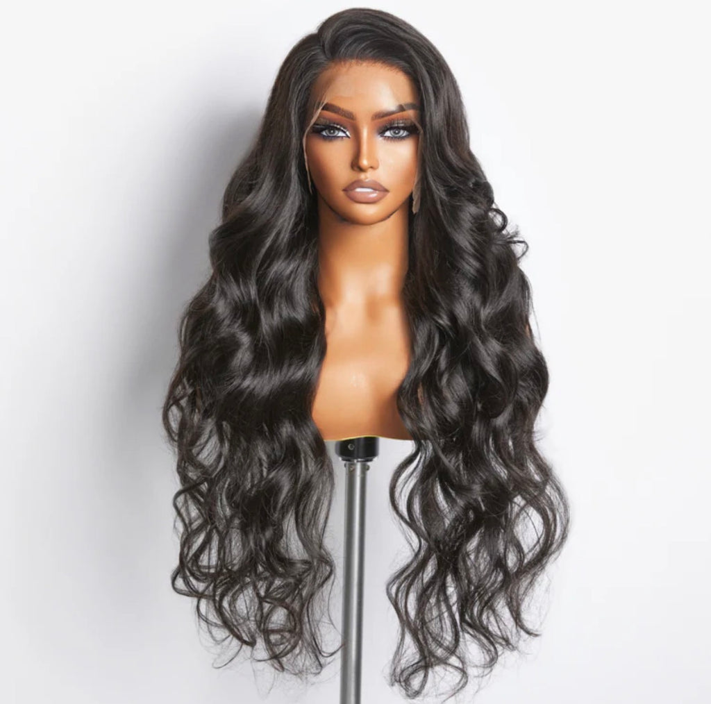 200% Density 13x4 Full Frontal Lace Wig Body Wave