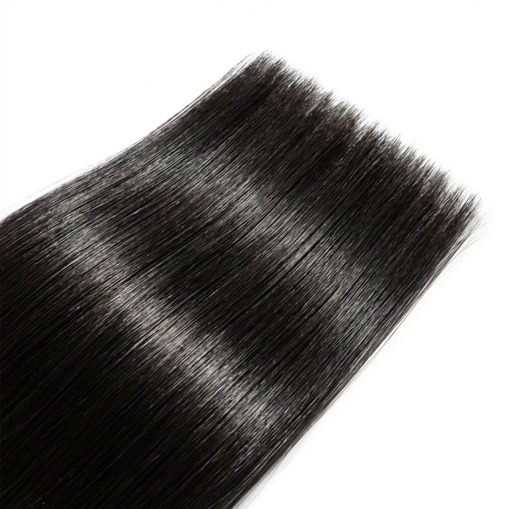 Raw Cambodian Double Drawn Hair Bundles 18-26'' Straight