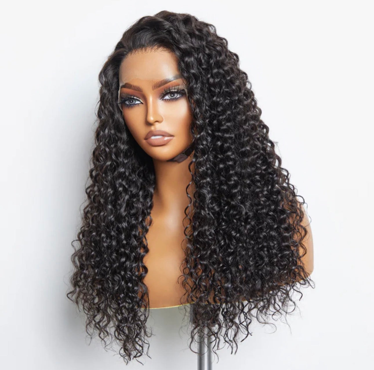 180% Density 13x6 PartingMax Glueless Lace Wig 3D Cap Pre-bleached Lace Front Wig Water Wave