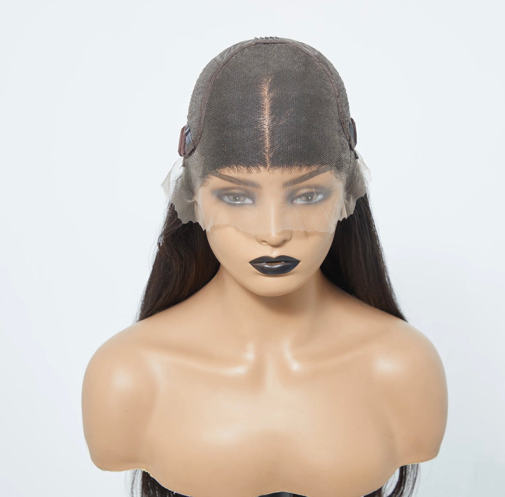 180% Density 13x6 PartingMax Glueless Lace Wigs 3D Cap Pre-bleached Lace Front Wig Body Wave