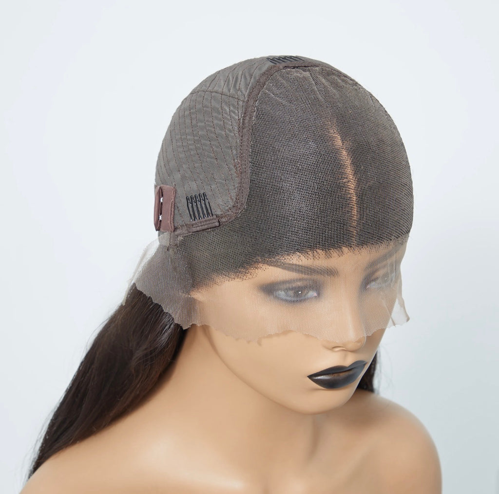 180% Density 13x6 PartingMax Glueless Lace Wigs 3D Cap Pre-bleached Lace Front Wig Body Wave