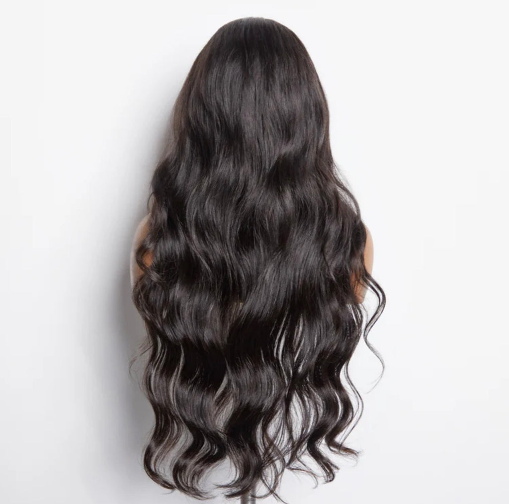 180% Density 13x6 PartingMax Glueless Lace Wigs 3D Cap Pre-bleached Lace Front Wig Body Wave