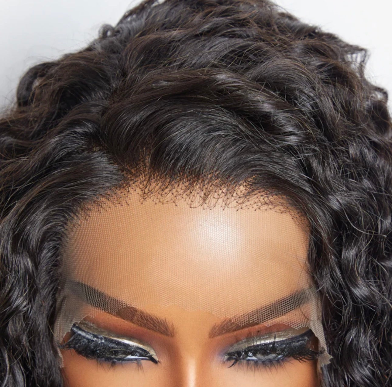 150% Density 13x6 PartingMax Glueless Lace Wig 3D Cap Pre-bleached Lace Front Wig Water Wave