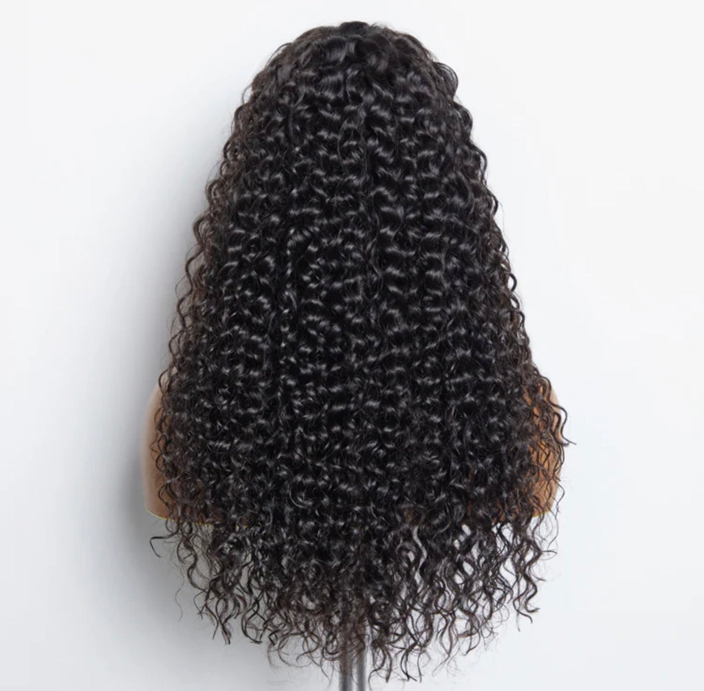 150% Density 13x6 PartingMax Glueless Lace Wig 3D Cap Pre-bleached Lace Front Wig Water Wave