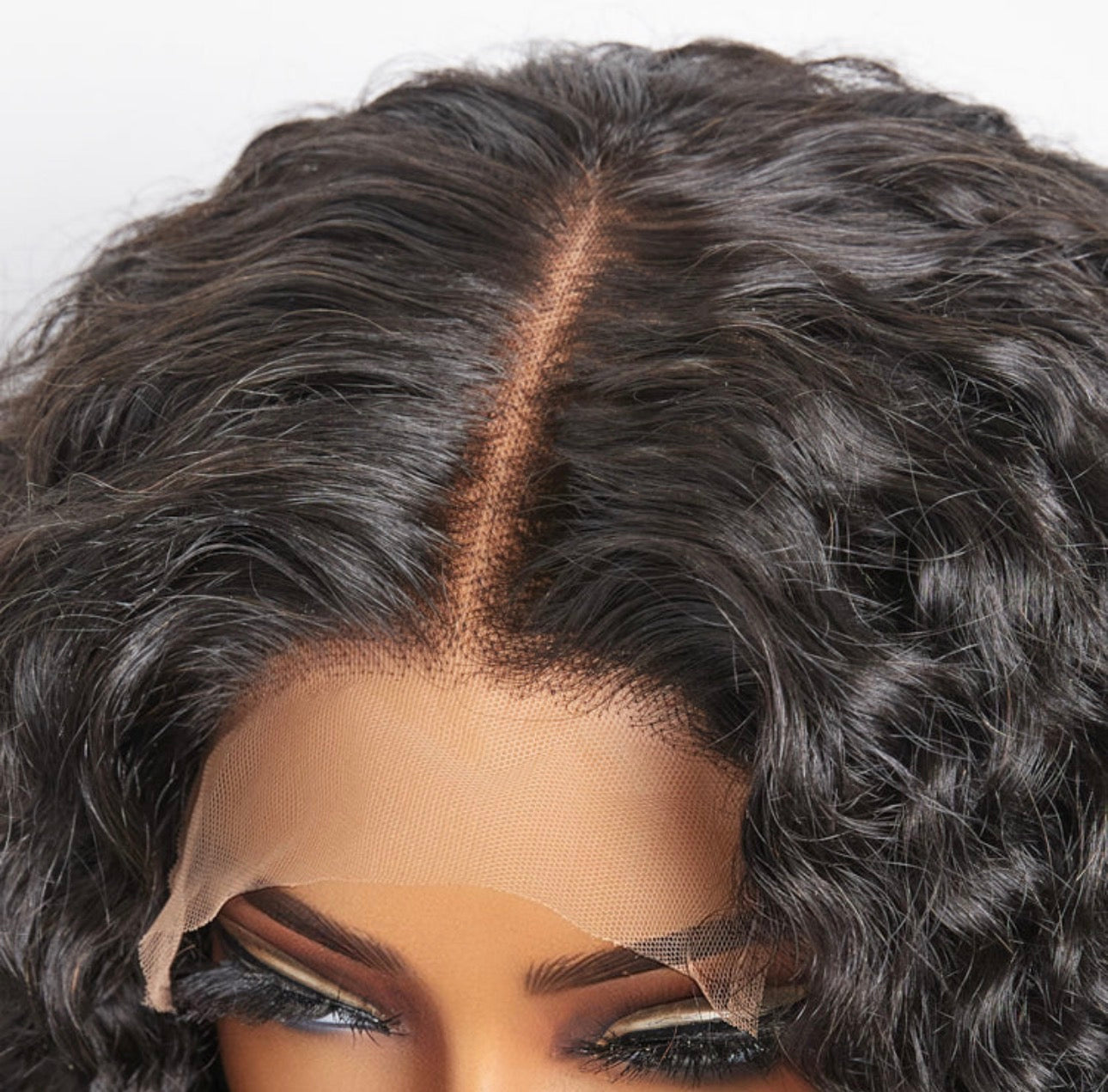 150% Density 5x5 Glueless Lace Closure Bob Wig Water Wave